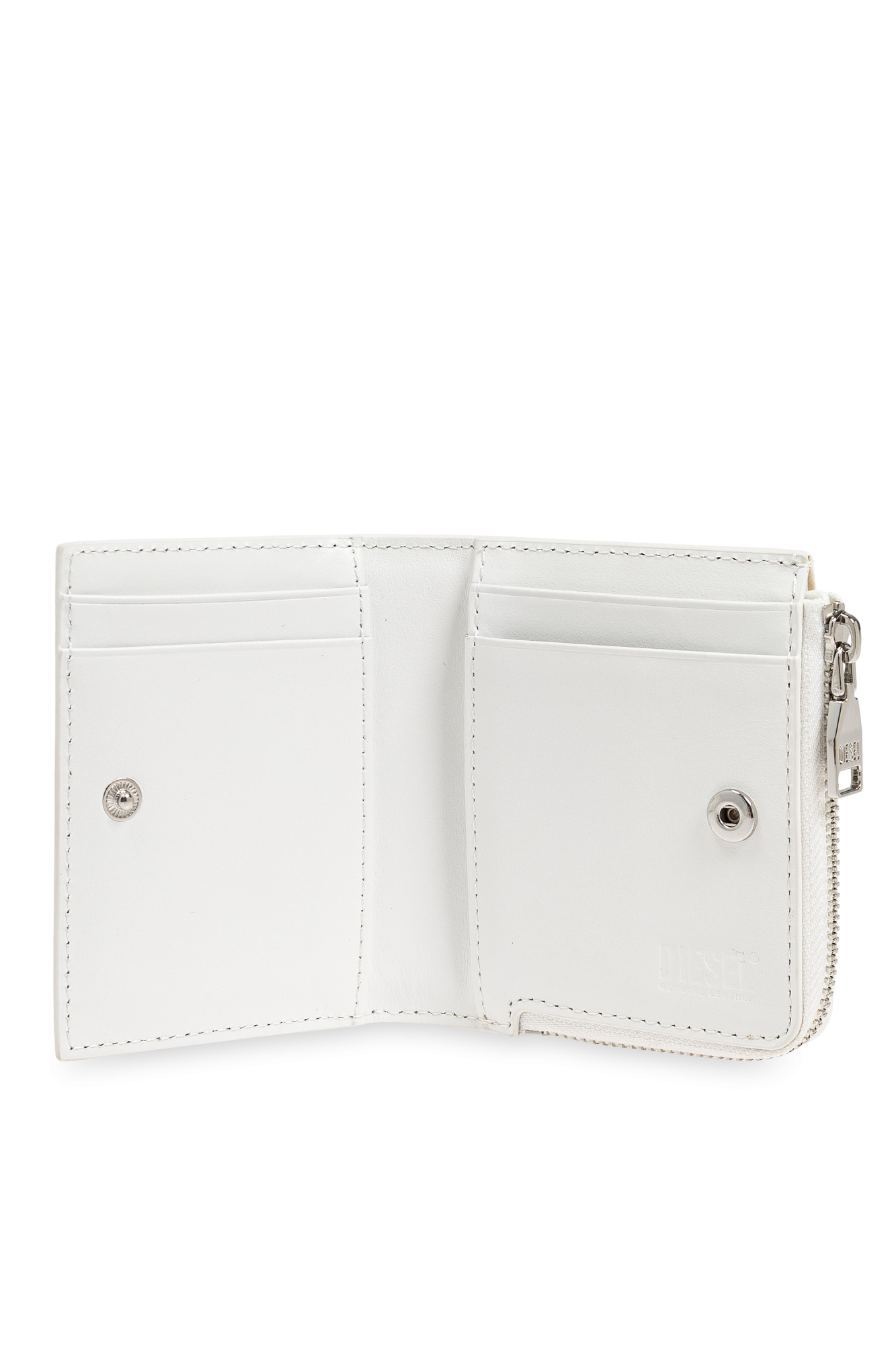 【DIESEL】1dr card holder zip l 1DR CARD HOLDER ZIP L Iridescent bi-fold card holder｜マルチ